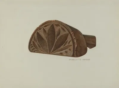 Pa German Butter Mold 25