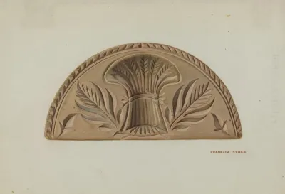 Pa German Butter Mold 30