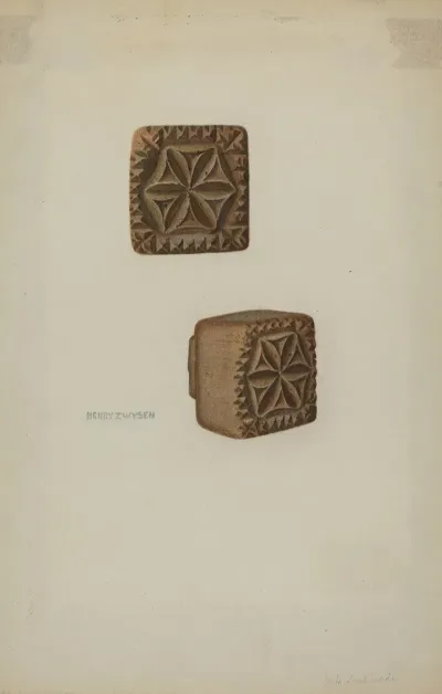 Pa German Butter Mold 35