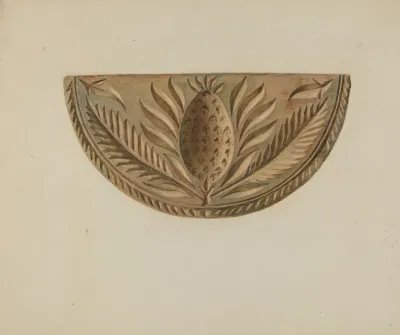 Pa German Butter Mold 38