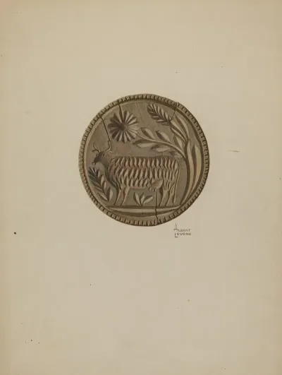 Pa German Butter Mold 5