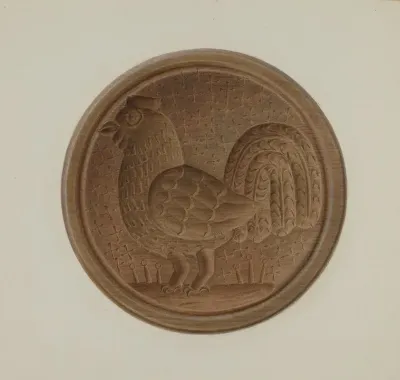 Pa German Butter Mold 9