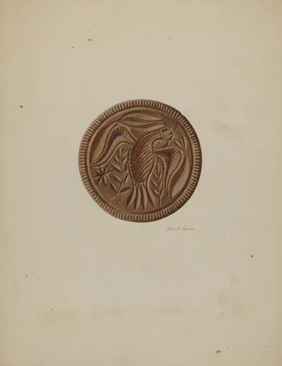 Pa German Butter Mold