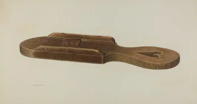Pa German Cabbage Cutter