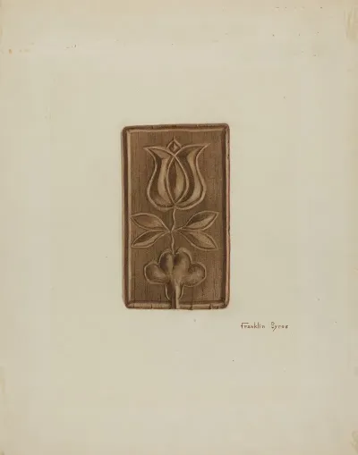 Pa German Cake Mold