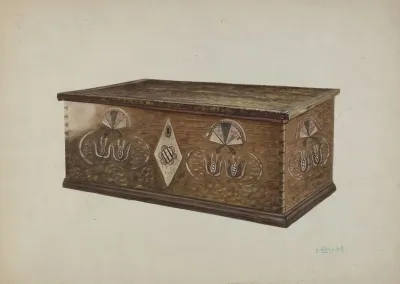 Pa German Chest 25