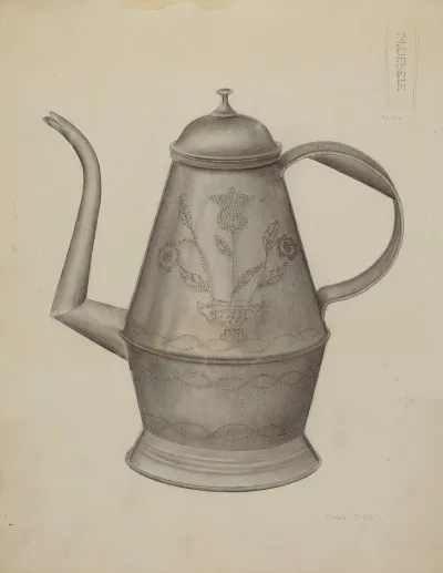Pa German Coffee Pot 10
