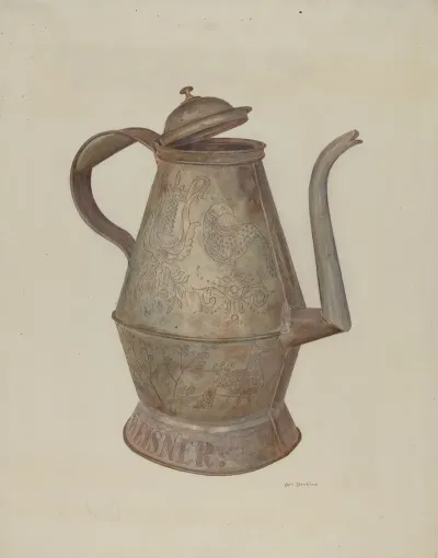 Pa German Coffee Pot 2