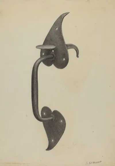 Pa German Door Handle