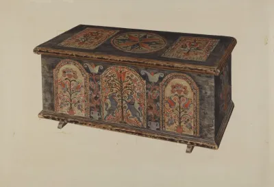 Pa German Dowry Chest