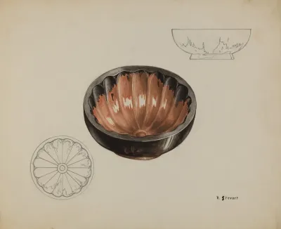 Pa German Gelatin Mold