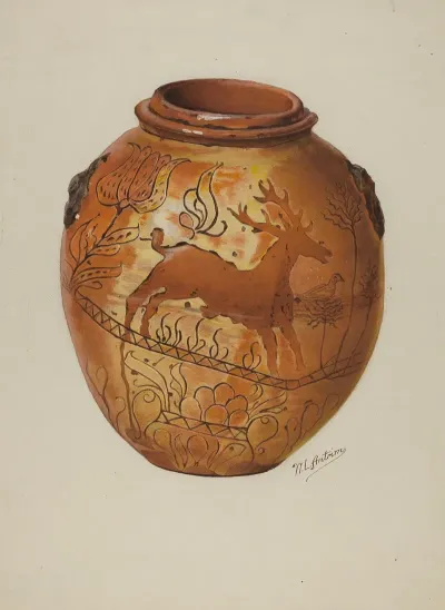Pa German Jar 7