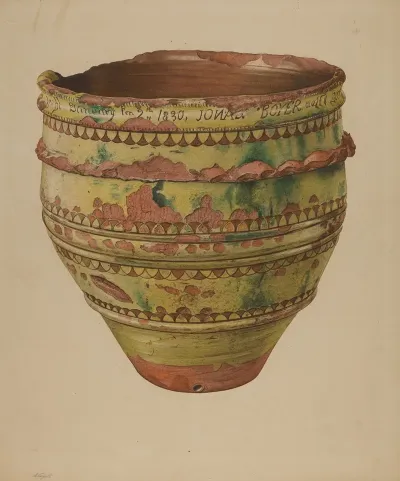 Pa German Jardiniere