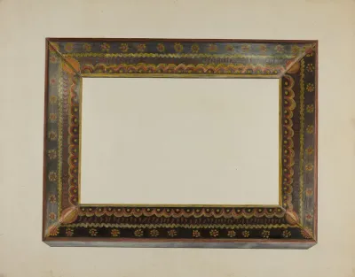 Pa German Picture Frame