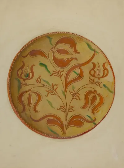 Pa German Pie Dish 4