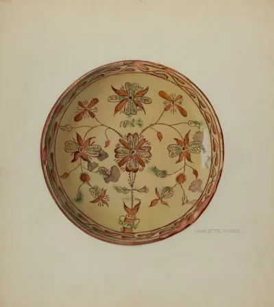 Pa German Plate 17