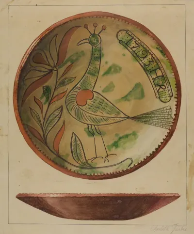 Pa German Plate 20
