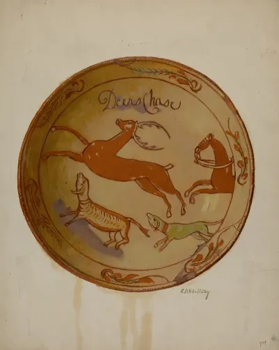 Pa German Plate 25