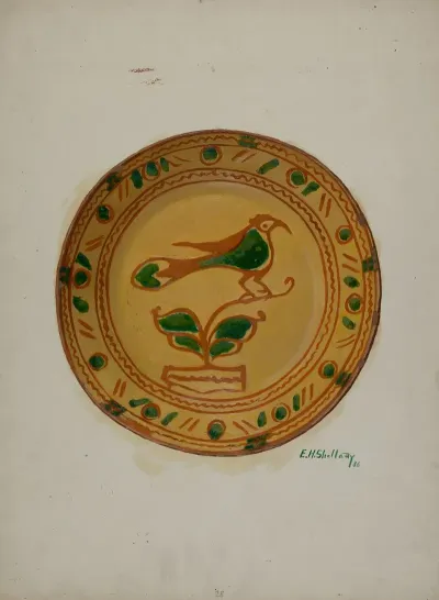 Pa German Plate 26