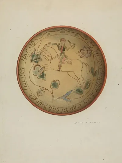 Pa German Plate 31