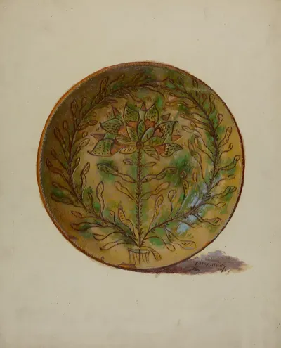 Pa German Plate 32