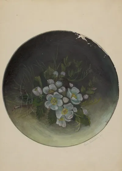 Pa German Plate 45