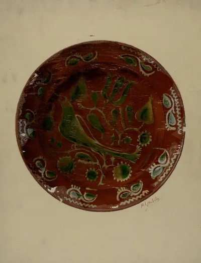 Pa German Plate 53