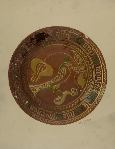Pa German Plate 54