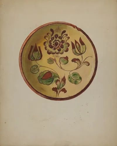 Pa German Plate 7