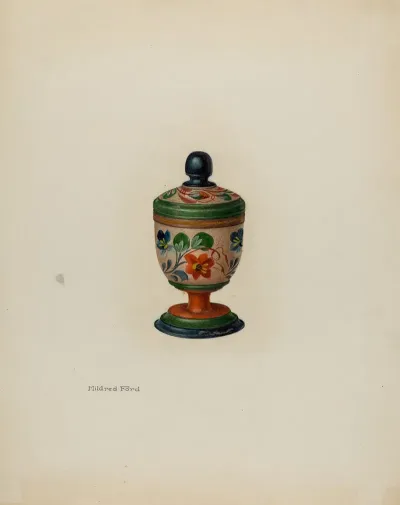 Pa German Saffron Box 3