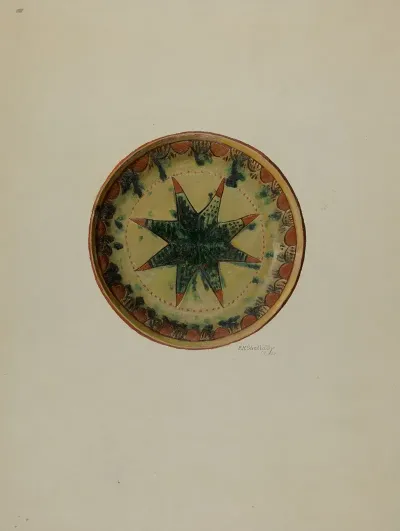 Pa German Small Plate