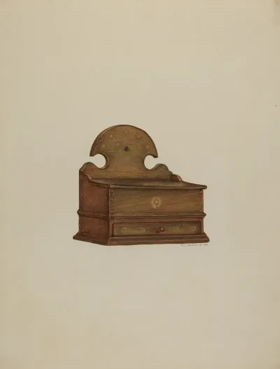 Pa German Spice Box
