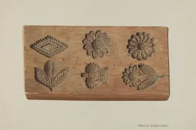 Pa German Springerle Board