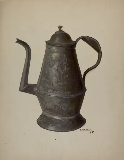 Pa German Teapot