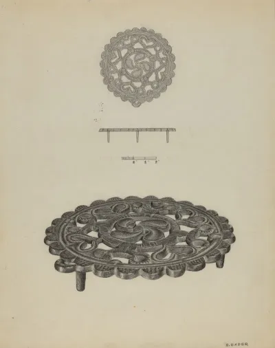 Pa German Trivet 4
