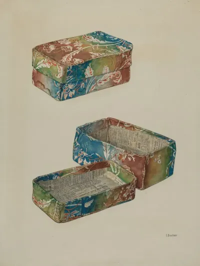 Pa German Wallpaper Box