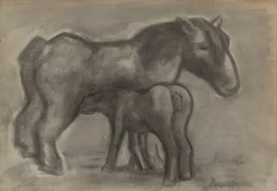 Paard Met Veulen