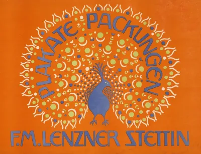 Packungen Plakate F M Lenzner Stettin