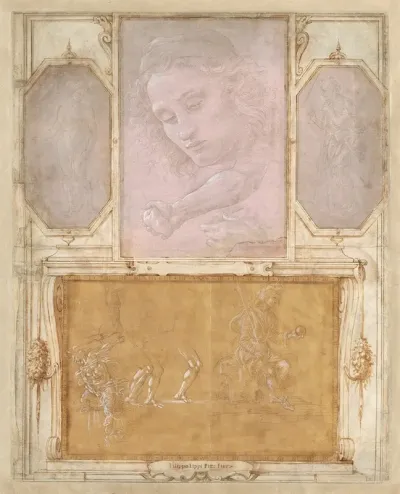 Page From Libro De Disegni