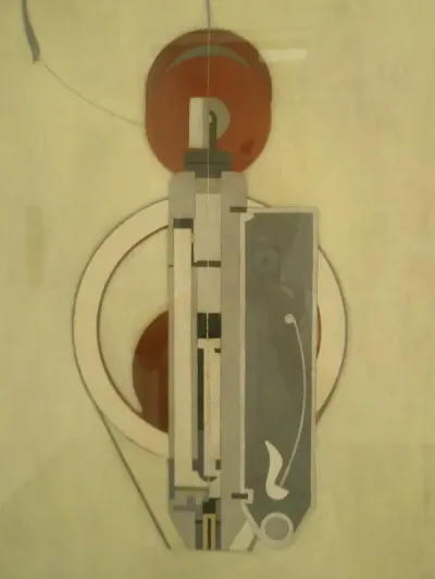 Painting Viii Mechanical Abstraction