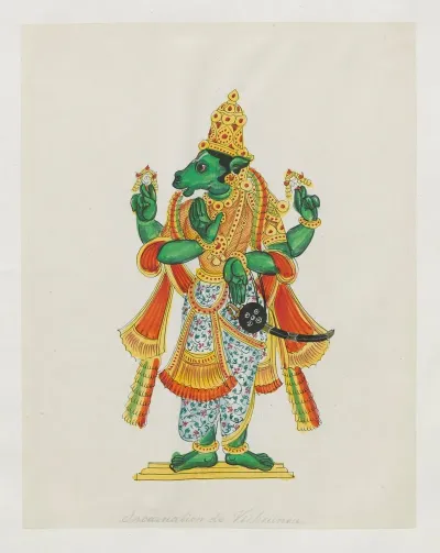 Paintings From The Chidambaram Shrine Pl 013