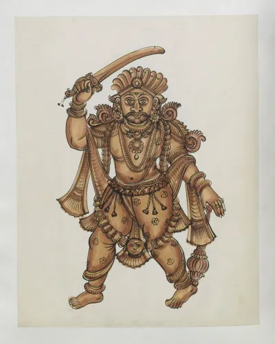 Paintings From The Chidambaram Shrine Pl 015
