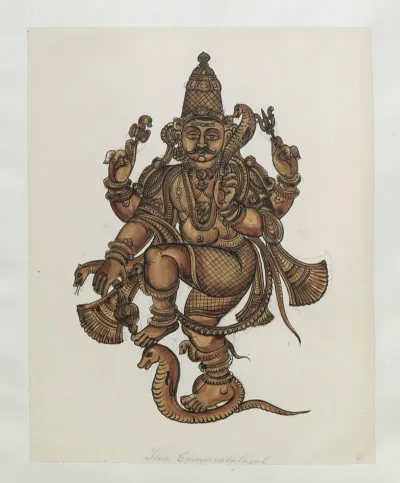 Paintings From The Chidambaram Shrine Pl 022
