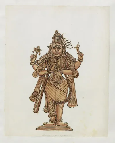 Paintings From The Chidambaram Shrine Pl 029