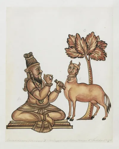 Paintings From The Chidambaram Shrine Pl 032