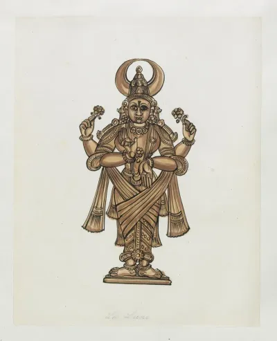 Paintings From The Chidambaram Shrine Pl 044