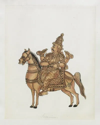 Paintings From The Chidambaram Shrine Pl 054