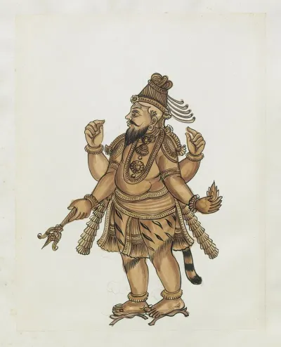 Paintings From The Chidambaram Shrine Pl 062