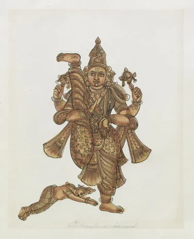 Paintings From The Chidambaram Shrine Pl 066
