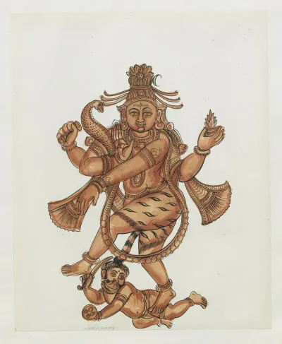 Paintings From The Chidambaram Shrine Pl 084